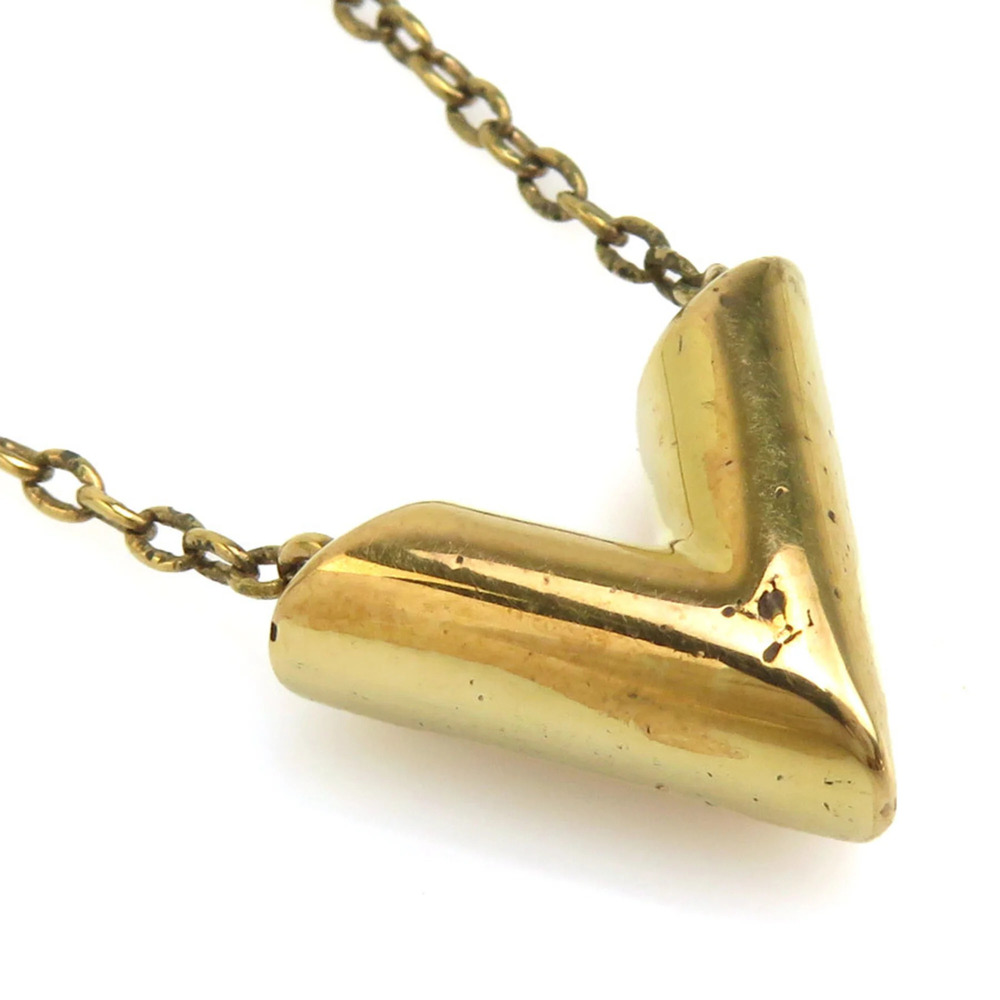 LOUIS VUITTON Gold Necklace